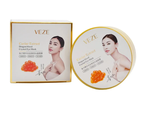 VEZE Омолаживающие lдвойные патчи для глаз Caviar Extract Dragon Blood Eye Mask